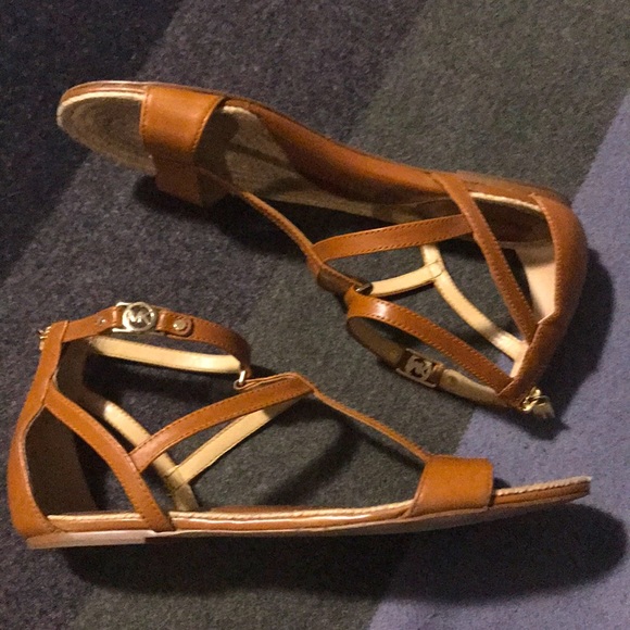 meadow elastic and leather sandal